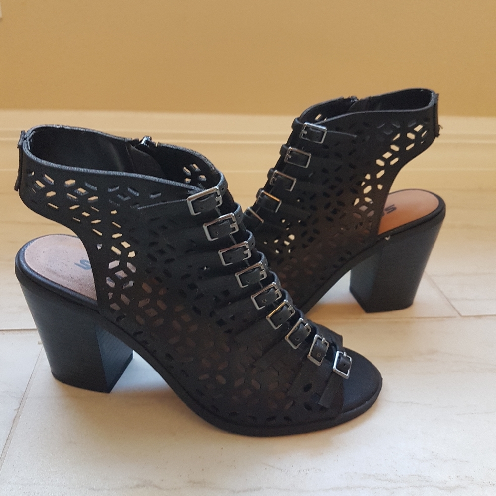 Black heels
